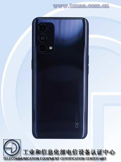 OPPO Reno5系列疑似入網 輕薄機身+后置四攝
