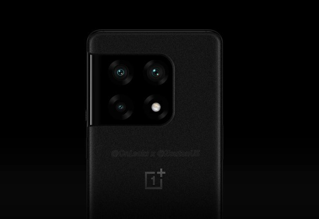 矩陣攝像頭+驍龍898 一加10 Pro渲染圖曝光