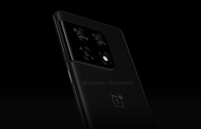 矩陣攝像頭+驍龍898 一加10 Pro渲染圖曝光